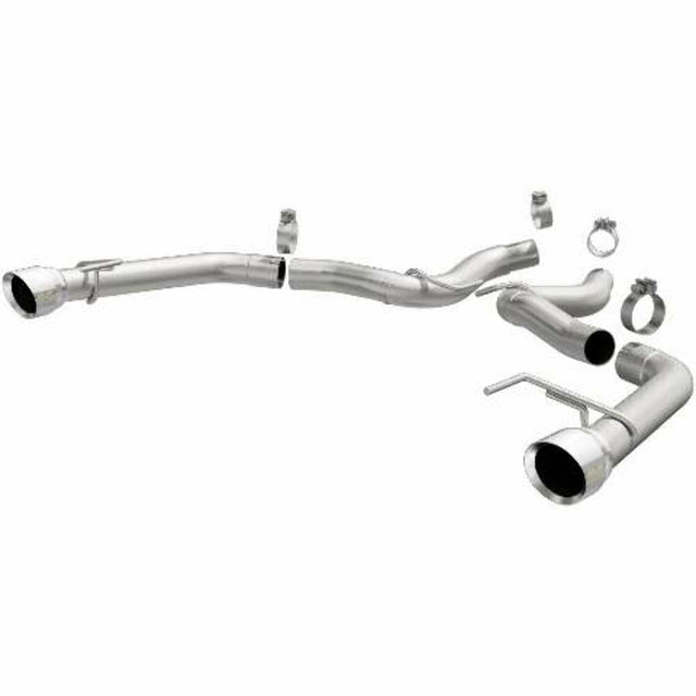 MagnaFlow axle-back exhaust system for 2015-2017 Ford Mustang stainless steel polished 19344