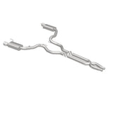 MagnaFlow cat-back exhaust system for 2015-2017 Ford Mustang stainless steel polished