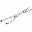 MagnaFlow direct-fit catalytic converter for 2015-2017 Lexus 3.5 inch inlet/outlet stainless steel CARB compliant
