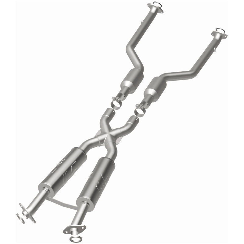 MagnaFlow direct-fit catalytic converter for 2015-2017 Lexus 3.5 inch inlet/outlet stainless steel CARB compliant