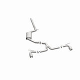 MagnaFlow cat-back exhaust system for 2015-2017 VW GTI stainless steel polished 15357