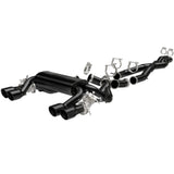 MagnaFlow cat-back exhaust system for 2015-2018 BMW M3 stainless steel black 19187