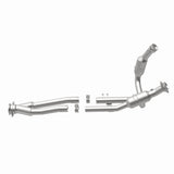 MagnaFlow direct-fit catalytic converter for 2015-2019 Ford 3.5 inch inlet/outlet stainless steel CARB compliant