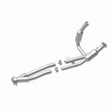 MagnaFlow direct-fit catalytic converter for 2015-2019 Ford 3.5 inch inlet/outlet stainless steel CARB compliant