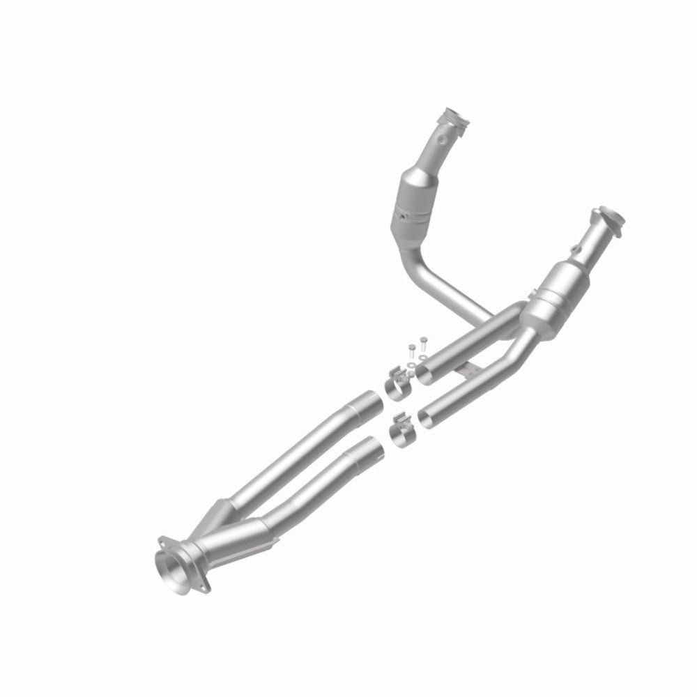 MagnaFlow direct-fit catalytic converter for 2015-2019 Ford 3.5 inch inlet/outlet stainless steel CARB compliant