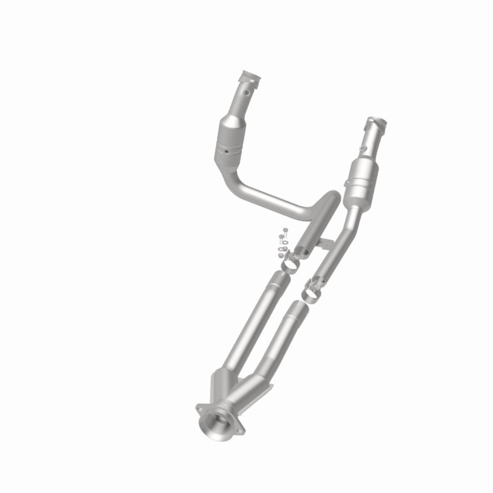 MagnaFlow direct-fit catalytic converter for 2015-2019 Ford 3.5 inch inlet/outlet stainless steel CARB compliant