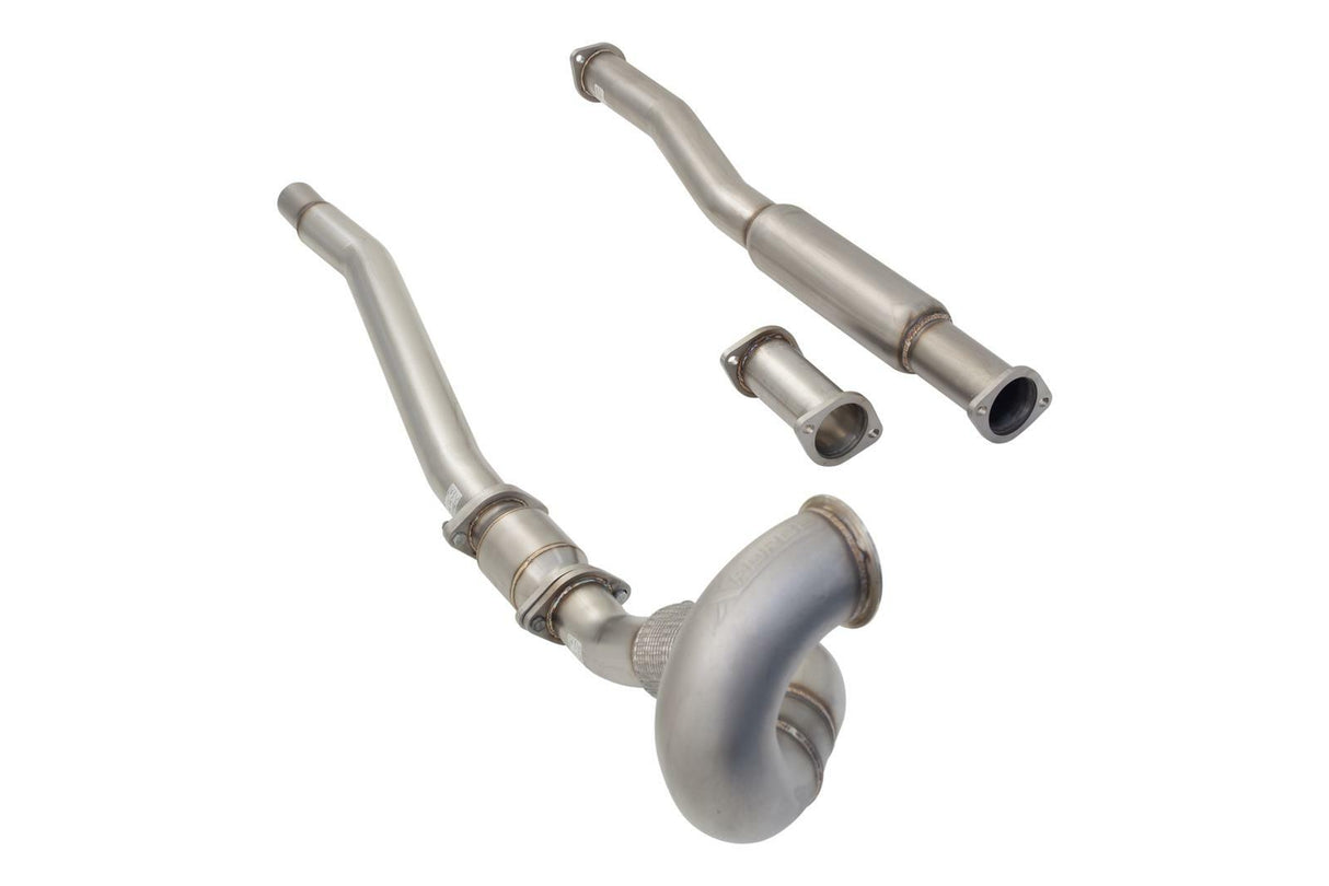2015-2020 Audi S3 S/S Dump Pipe, High Flow Cat-Xforce-ES-VW09-KITB