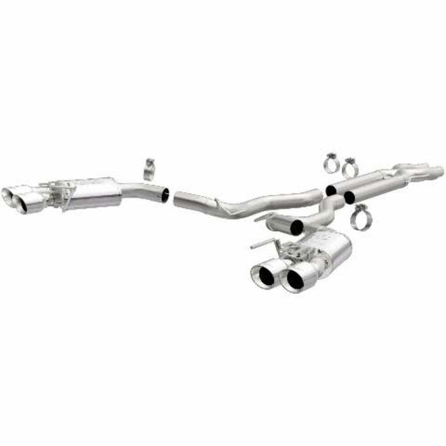 MagnaFlow cat-back exhaust system for 2015-2020 Ford Mustang stainless steel polished 19283