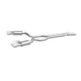 MagnaFlow cat-back exhaust system for 2015-2020 Ford Mustang stainless steel polished 19283