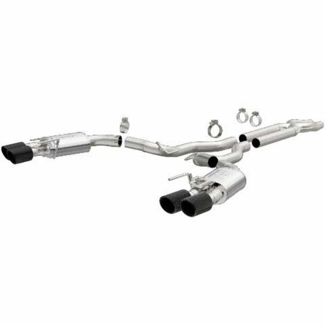 t 2015-2020 Ford Mustang System Competition Cat-Back Carbon Fiber 19299 Magnaflow MagnaFlow Exhaust Products