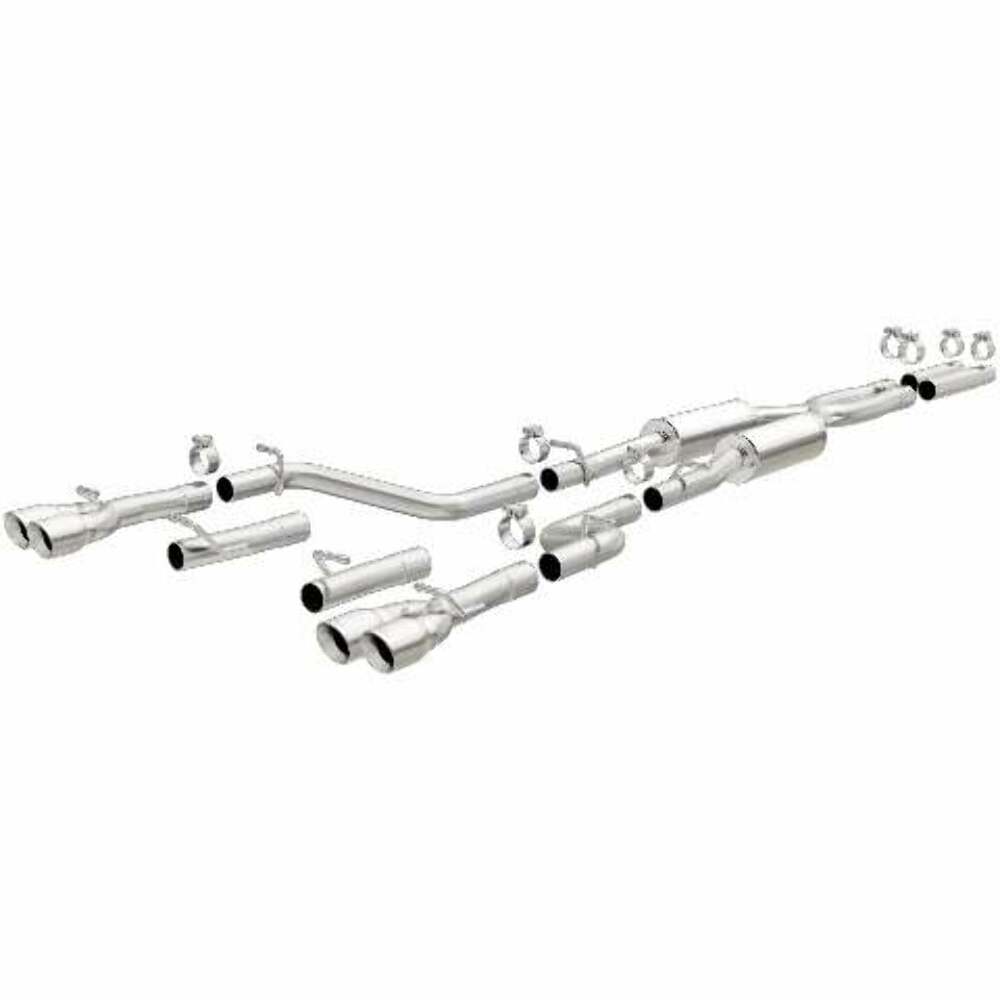 MagnaFlow cat-back exhaust system for 2015-2021 Dodge Challenger stainless steel polished 19217