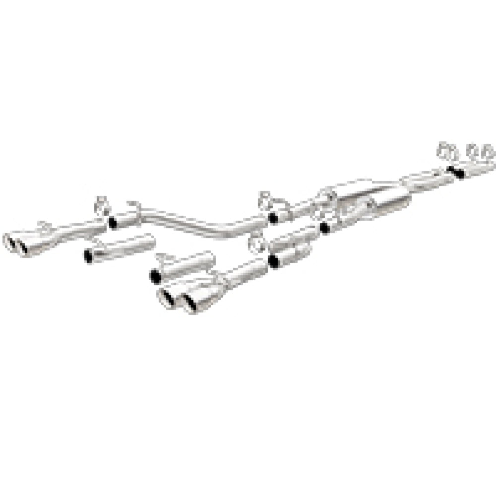 MagnaFlow cat-back exhaust system for 2015-2021 Dodge Challenger stainless steel polished 19217