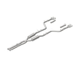 MagnaFlow cat-back exhaust system for 2015-2021 Dodge Challenger stainless steel polished 19217
