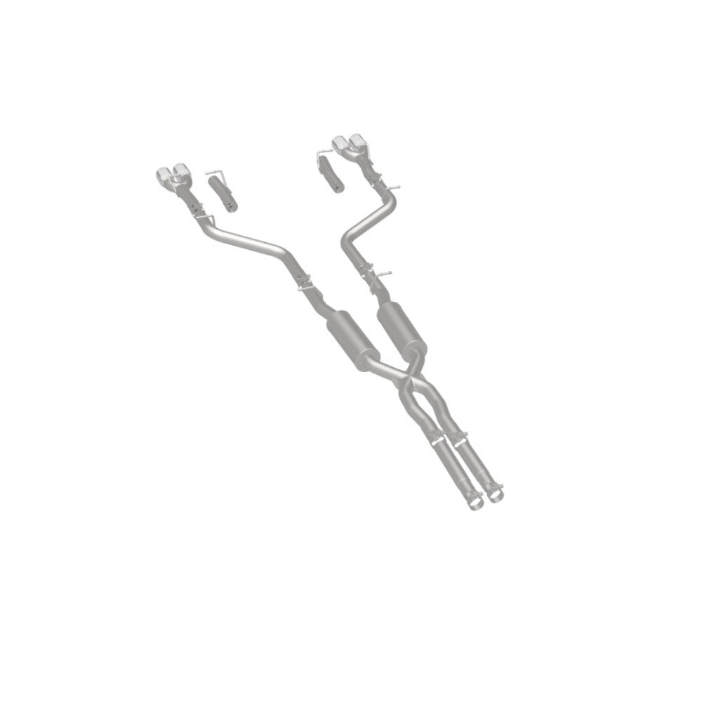MagnaFlow cat-back exhaust system for 2015-2021 Dodge Challenger stainless steel polished 19217