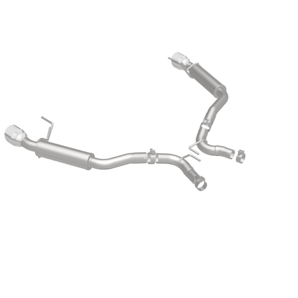 MagnaFlow axle-back exhaust system for 2015-2021 Ford Mustang stainless steel polished 19179