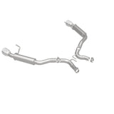 MagnaFlow axle-back exhaust system for 2015-2021 Ford Mustang stainless steel polished 19179