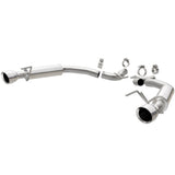 MagnaFlow axle-back exhaust system for 2015-2021 Ford Mustang stainless steel polished 19179