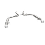 MagnaFlow axle-back exhaust system for 2015-2021 Ford Mustang stainless steel polished 19179