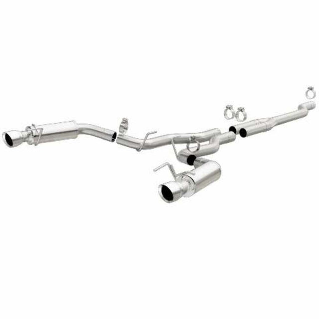 MagnaFlow cat-back exhaust system for 2015-2021 Ford Mustang stainless steel polished 19191