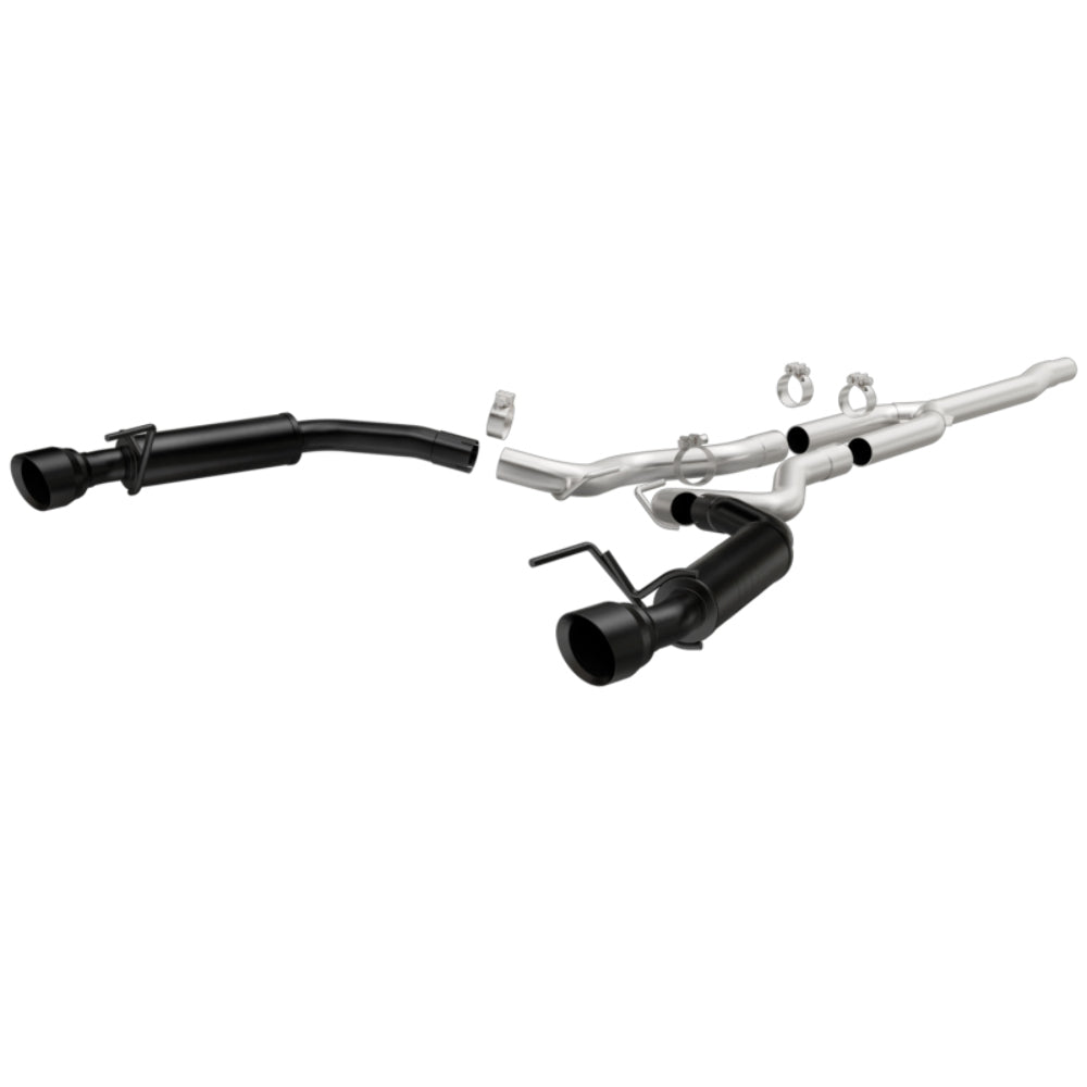 MagnaFlow cat-back exhaust system for 2015-2023 Ford Mustang stainless steel black 19256