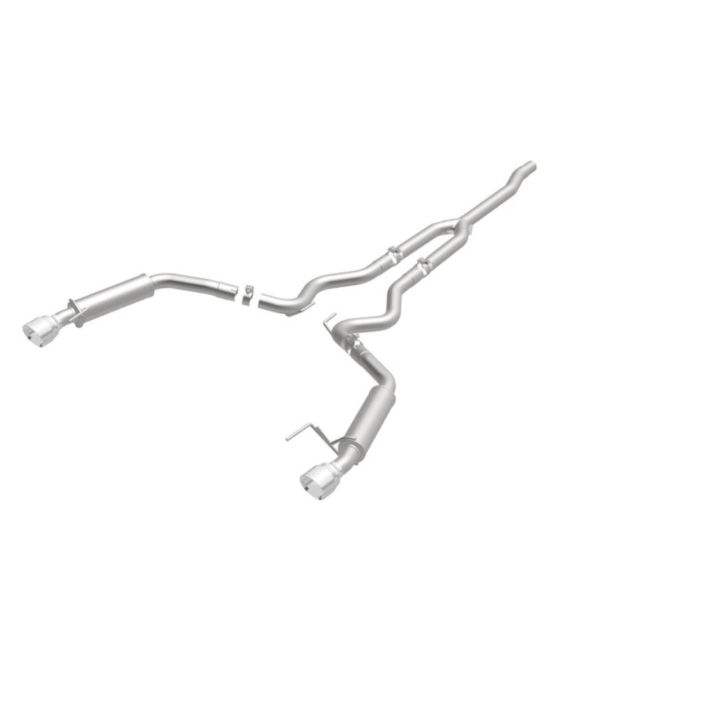 MagnaFlow cat-back exhaust system for 2015-2023 Ford Mustang stainless steel black 19256