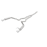 MagnaFlow cat-back exhaust system for 2015-2023 Ford Mustang stainless steel black 19256
