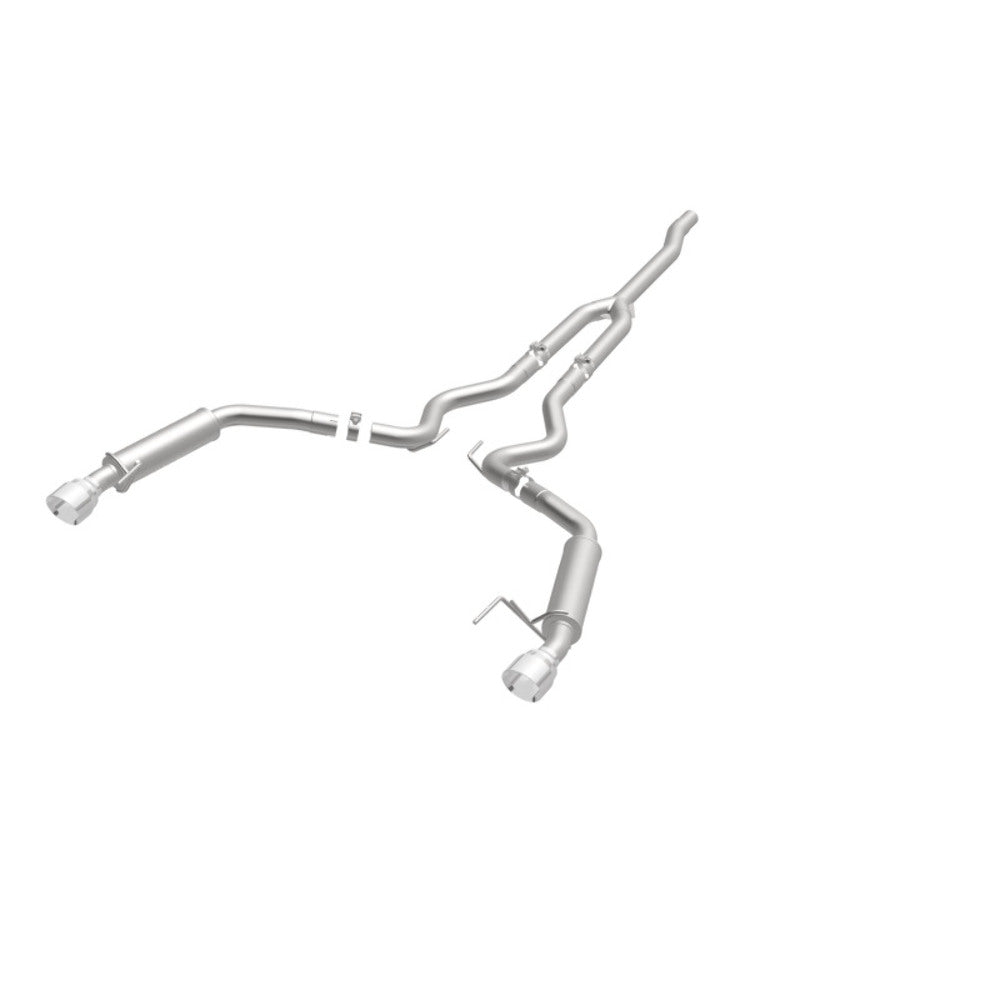 MagnaFlow cat-back exhaust system for 2015-2023 Ford Mustang stainless steel black 19256