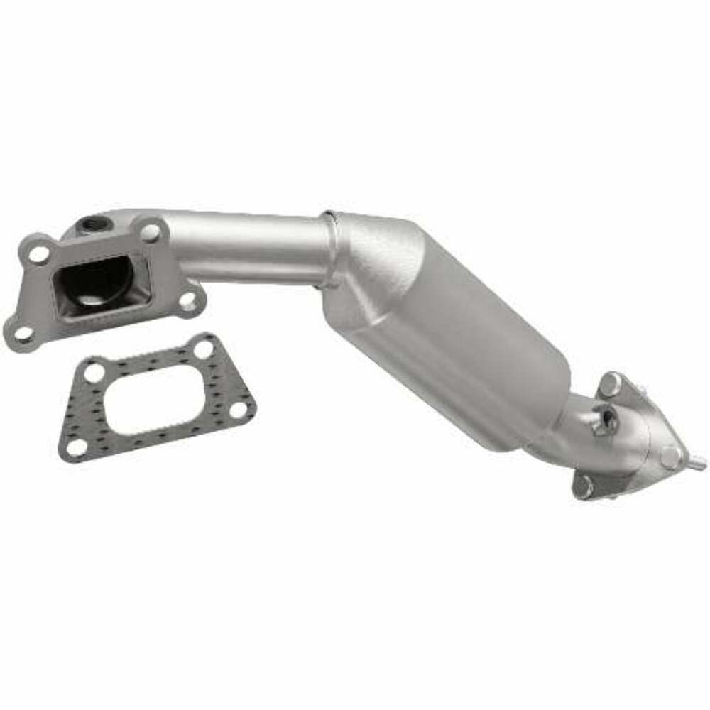 MagnaFlow direct-fit catalytic converter fits 2015-2017 Chevrolet Colorado and GMC Canyon, this and 2015 Colorado 3.6 3.6 inch inlet/outlet stainless steel CARB compliant 52611