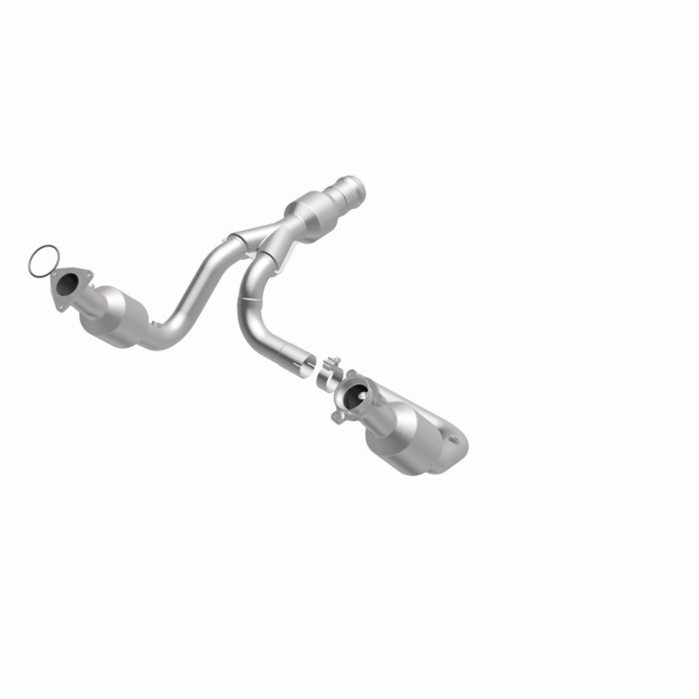 MagnaFlow direct-fit catalytic converter fits 2015-2017 GMC Yukon XL, 2015-2016 Cadillac Escalade, and more, this and 2015 Escalade 6.2 stainless steel CARB compliant 52617
