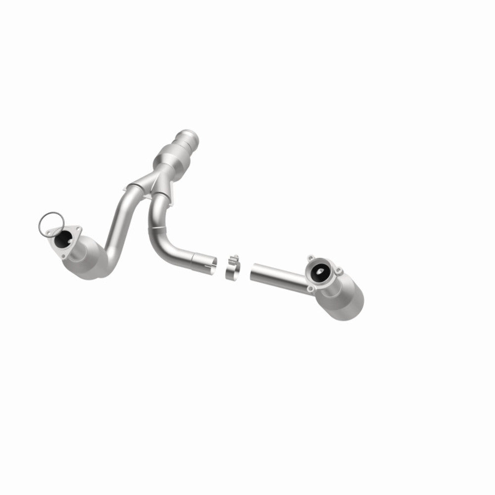 MagnaFlow direct-fit catalytic converter fits 2015-2017 GMC Yukon XL, 2015-2016 Cadillac Escalade, and more, this and 2015 Escalade 6.2 stainless steel CARB compliant 52617