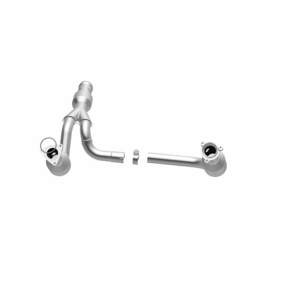 MagnaFlow direct-fit catalytic converter fits 2015-2017 GMC Yukon XL, 2015-2016 Cadillac Escalade, and more, this and 2015 Escalade 6.2 stainless steel CARB compliant 52617