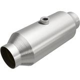 MagnaFlow universal catalytic converter 2.25 inch inlet/outlet stainless steel CARB compliant 5551355
