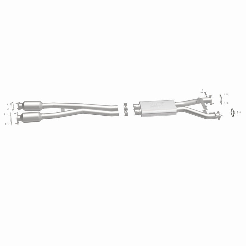 MagnaFlow direct-fit catalytic converter fits 2015 K900 5L stainless steel CARB compliant 52849
