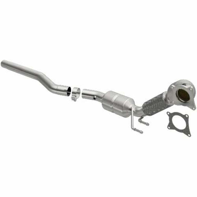 MagnaFlow direct-fit catalytic converter fits 2009-2017 Volkswagen Tiguan, 2015 Audi Q3, and more, this and 2015 Q3 L4 2 stainless steel CARB compliant 52408