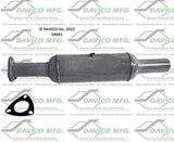 t 2016-2019 Ford E-450 Super Duty Catalytic Converter 19641 Davico Mfg