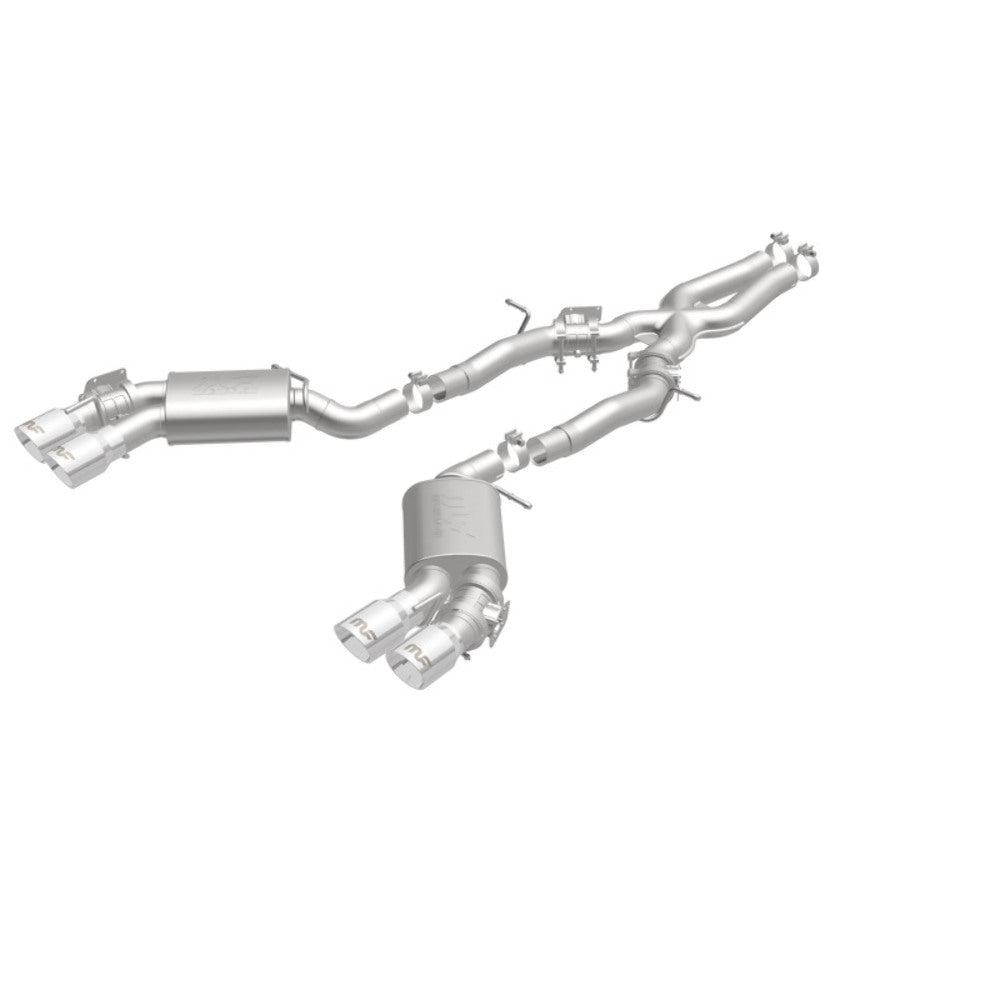 MagnaFlow cat-back exhaust system for 2017-2021 Chevy Camaro stainless steel polished 19265