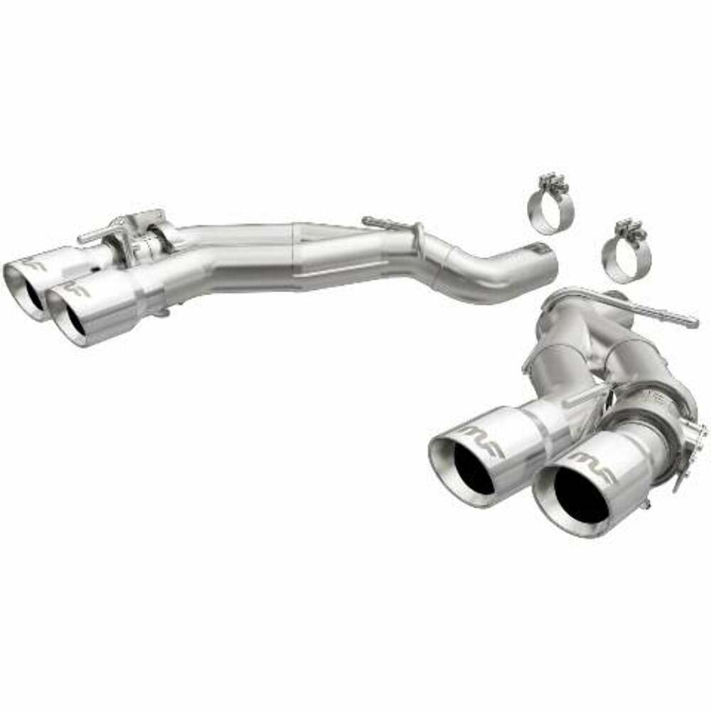 MagnaFlow axle-back exhaust system for 2016-2024 Chevy Camaro stainless steel polished 19266