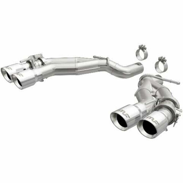 MagnaFlow axle-back exhaust system for 2016-2024 Chevy Camaro stainless steel polished 19266