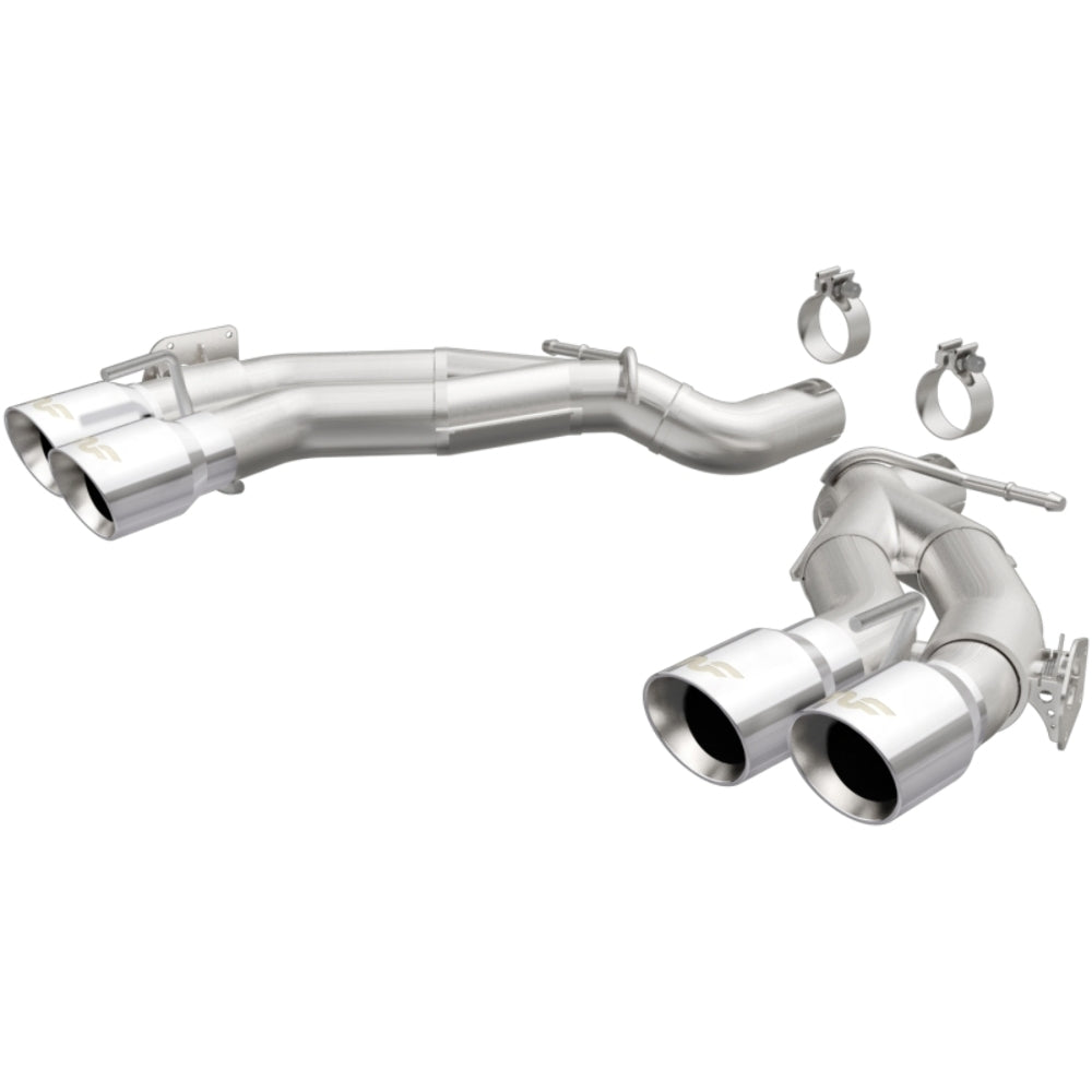 MagnaFlow axle-back exhaust system for 2016-2024 Chevy Camaro stainless steel polished 19266