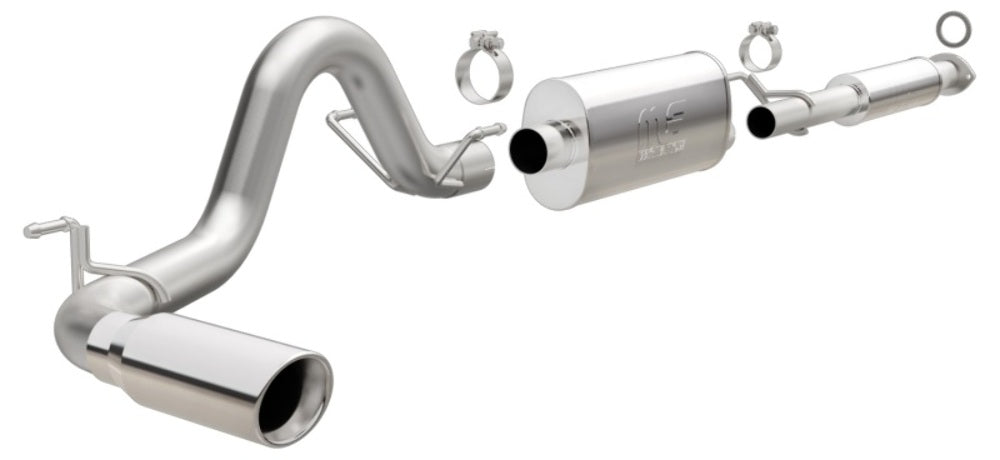 MagnaFlow cat-back exhaust system for 2016-2021 Toyota Tacoma stainless steel polished 19293