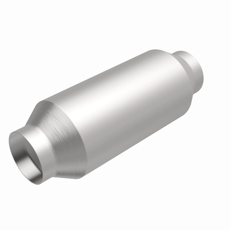 MagnaFlow universal catalytic converter 2.25 inch inlet/outlet stainless steel CARB compliant 5582405