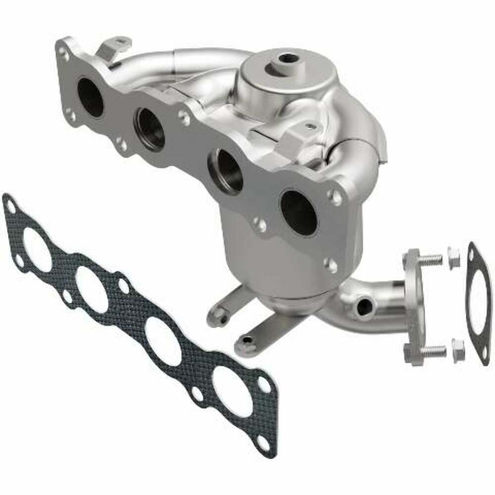 MagnaFlow direct-fit catalytic converter fits 2016 Kia Sorento and 2016 Kia Sportage, this and 2016 Kia Sorento stainless steel CARB compliant