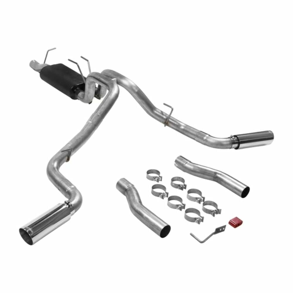 t 2017-2019 Ford F-250 Super Duty Cat-back Exhaust System Flowmaster Force II 8177 Flowmaster