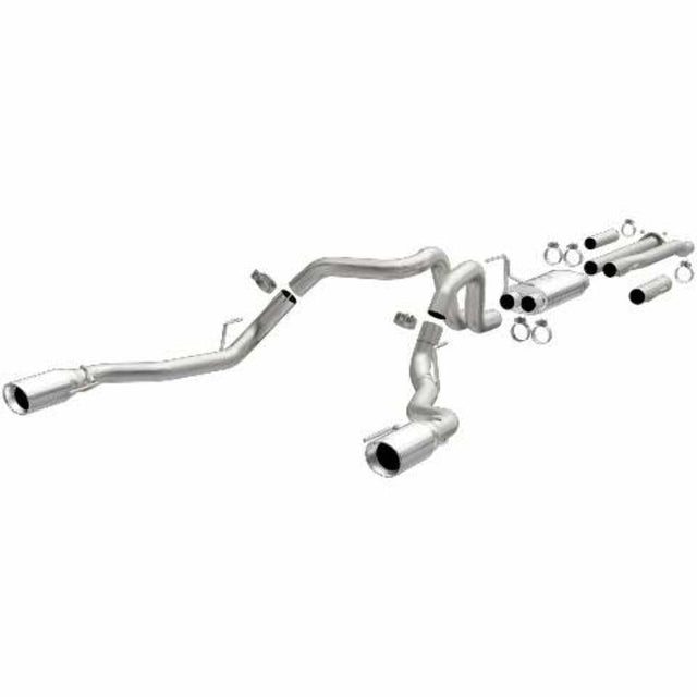 MagnaFlow cat-back exhaust system for 2017-2020 Ford F-150 stainless steel polished 19346