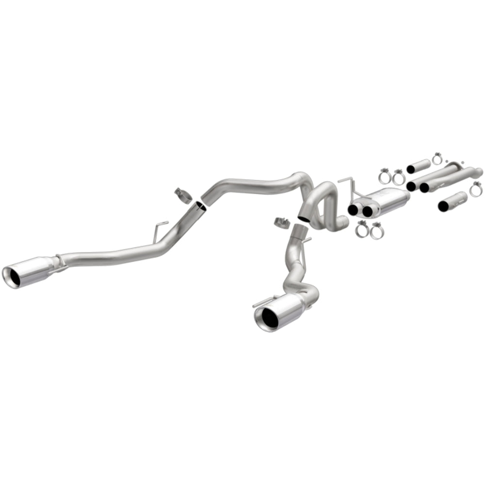 MagnaFlow cat-back exhaust system for 2017-2020 Ford F-150 stainless steel polished 19346