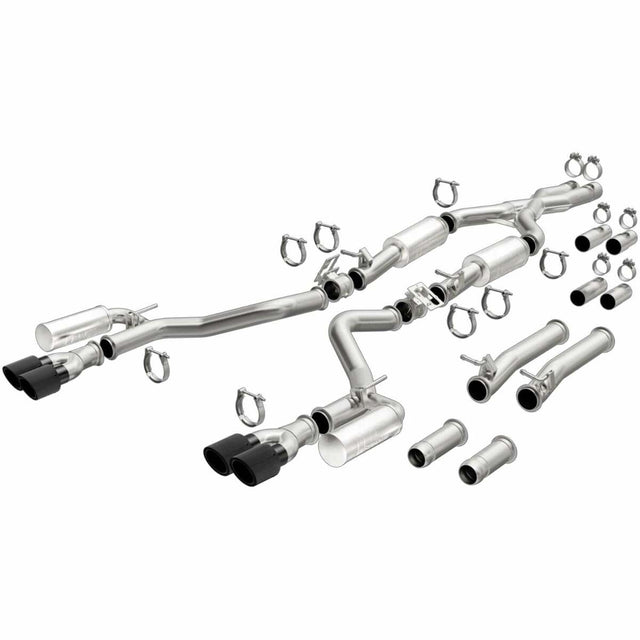 MagnaFlow cat-back exhaust system for 2017-2020 Dodge Challenger stainless steel polished 19536
