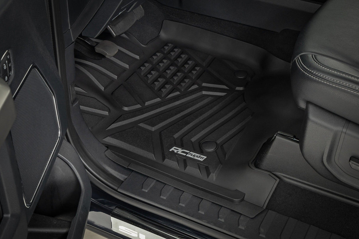 2017-2024 Ford F-350 Super Duty Flex-Fit Floor Mats FF-5171