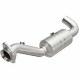 MagnaFlow direct-fit catalytic converter for 2017-2018 Ford F-150 3.5 inch inlet/outlet stainless steel CARB compliant OBDII 52591