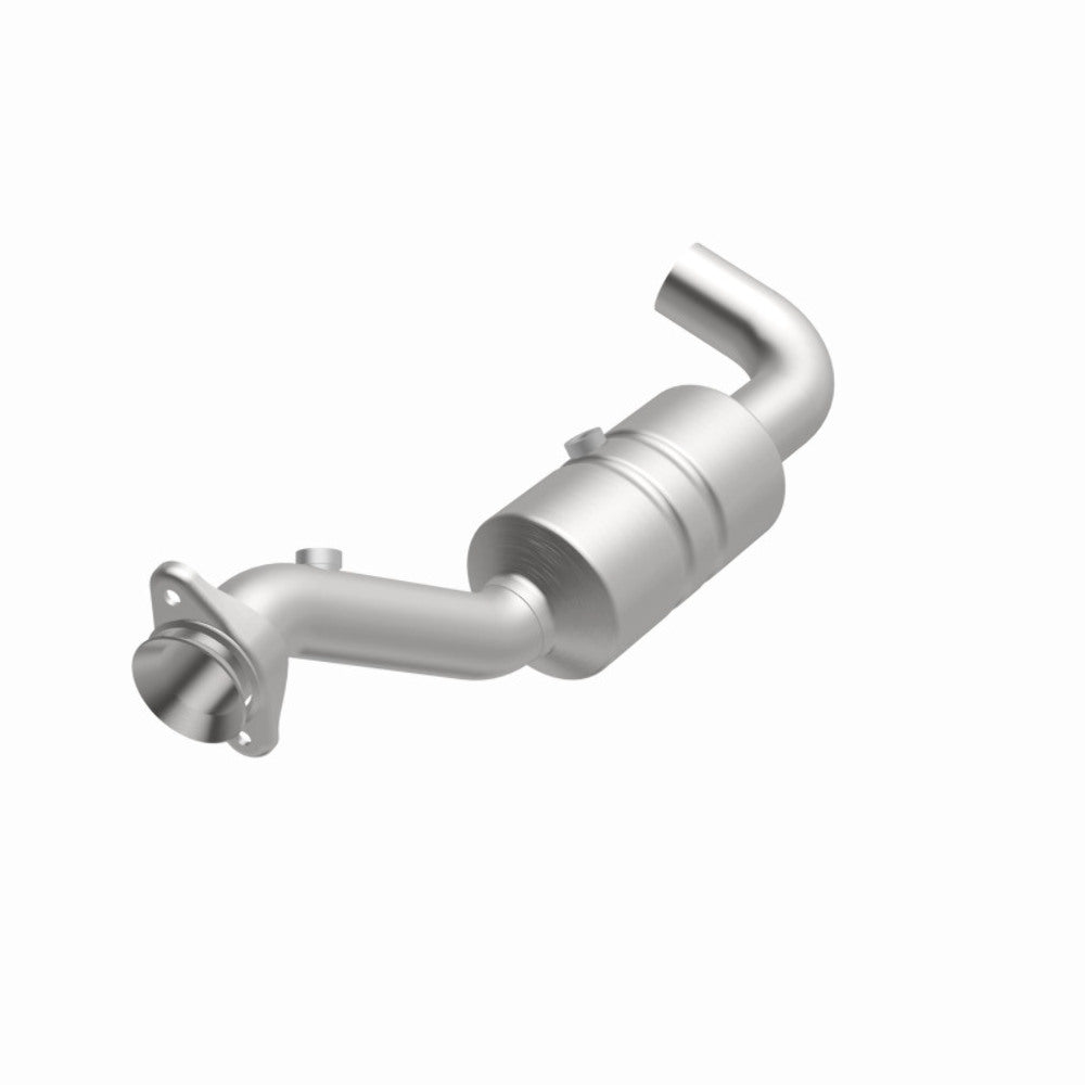 MagnaFlow direct-fit catalytic converter for 2017-2018 Ford F-150 3.5 inch inlet/outlet stainless steel CARB compliant OBDII 52591