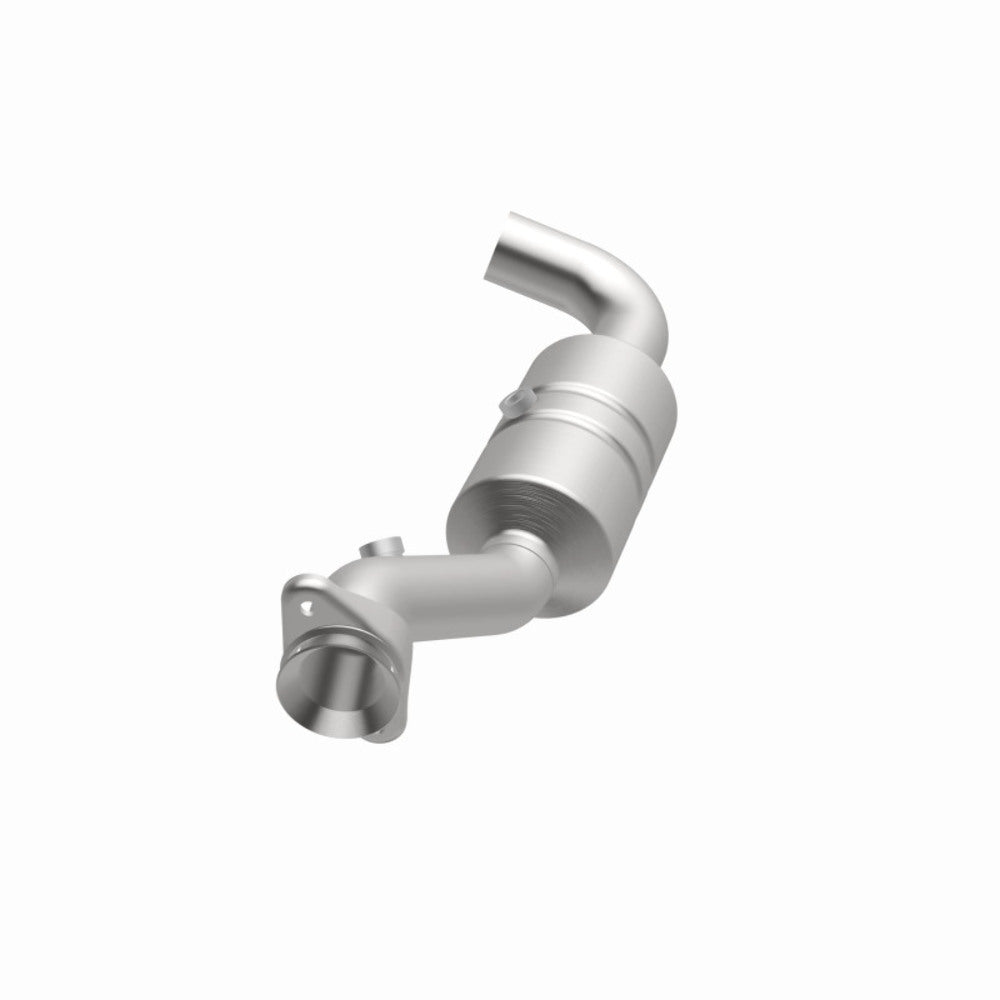 MagnaFlow direct-fit catalytic converter for 2017-2018 Ford F-150 3.5 inch inlet/outlet stainless steel CARB compliant OBDII 52591